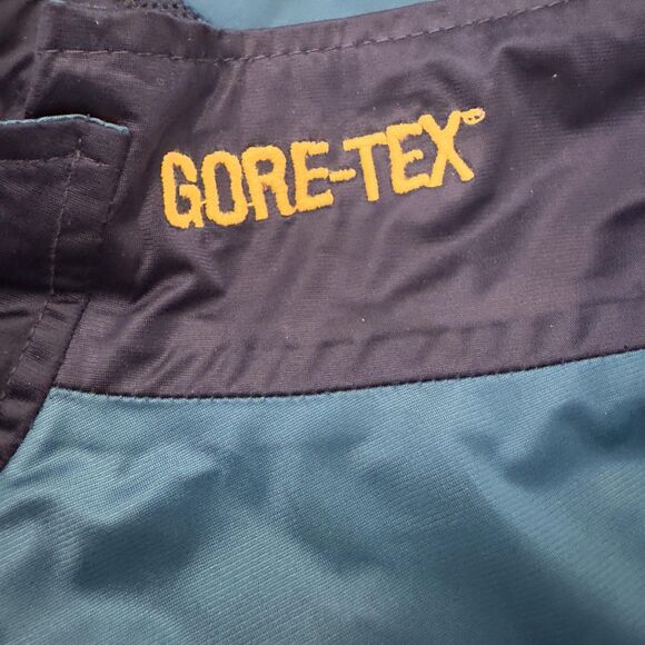 Vintage 90s Gore-Tex Jacket IN SPORT Made in USA Retro Navy Teal Mens M Retro - Picture 4 of 10